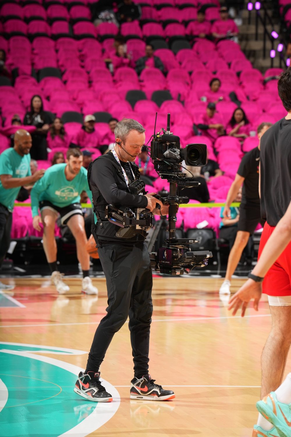 Matt Lingerfelt on Steadicam in San Antonio